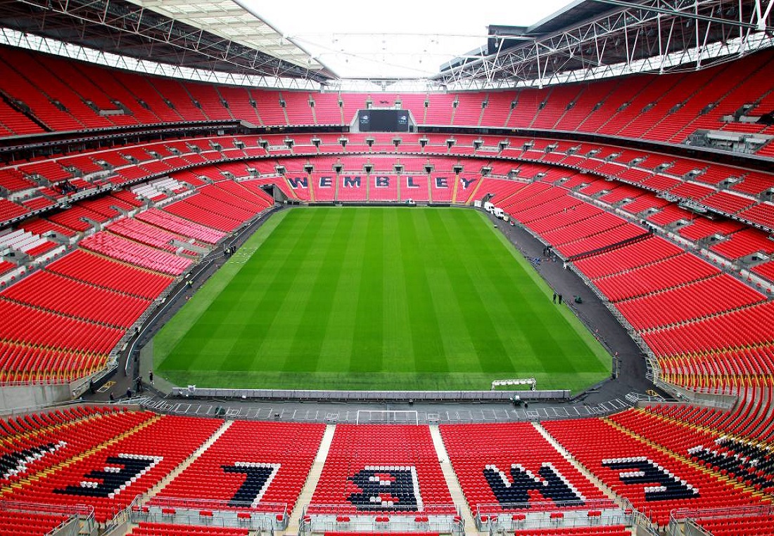 Wembley Stadium, Londres, Inglaterra
